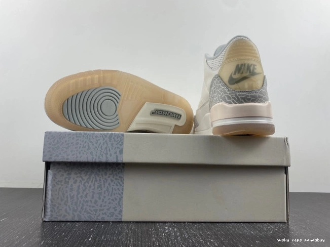 Rep Husky 3 FJ9479-100 Air Craft Ivory Jordan 0626